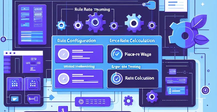 制造业 HR 系统选购：计件工资计算模块的规则配置与误差率测试
